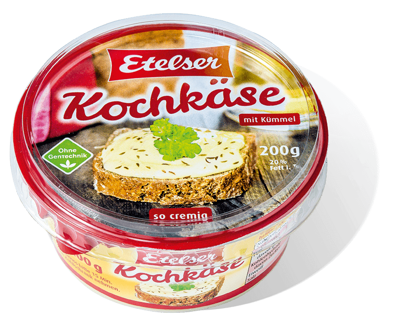 kochkaese cremig verpackungsgestaltung